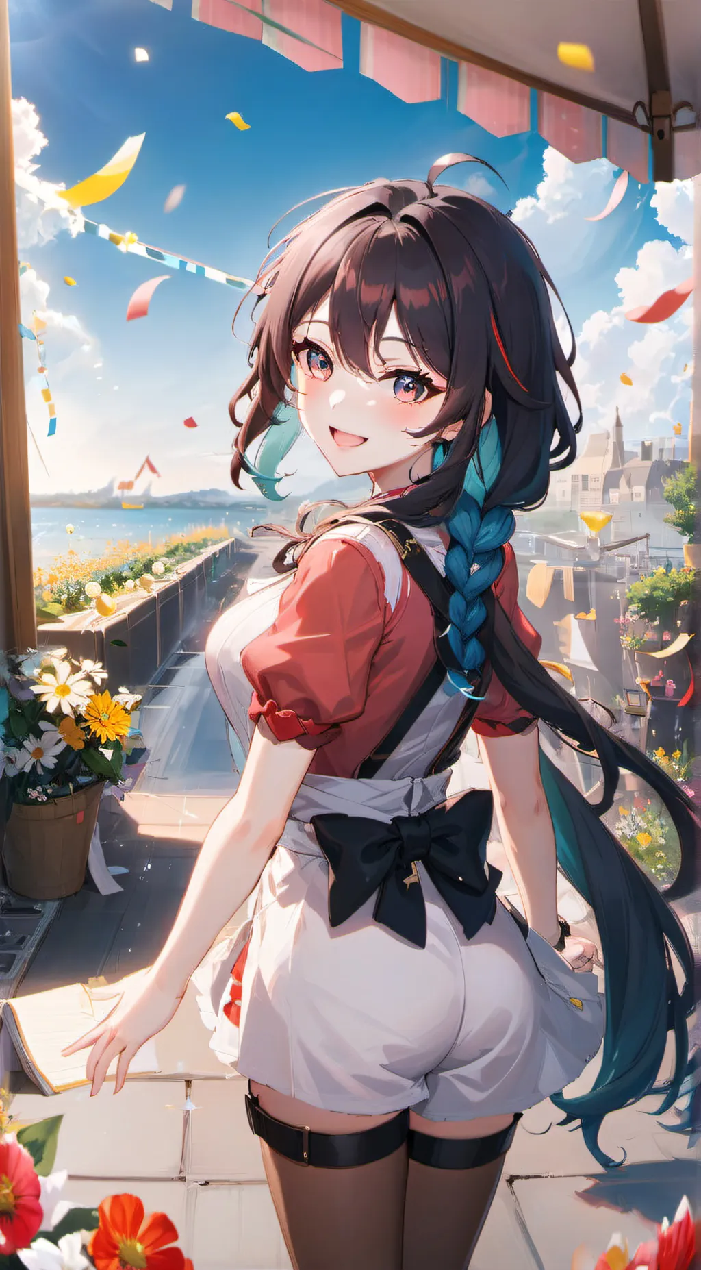 ai character: Luna background