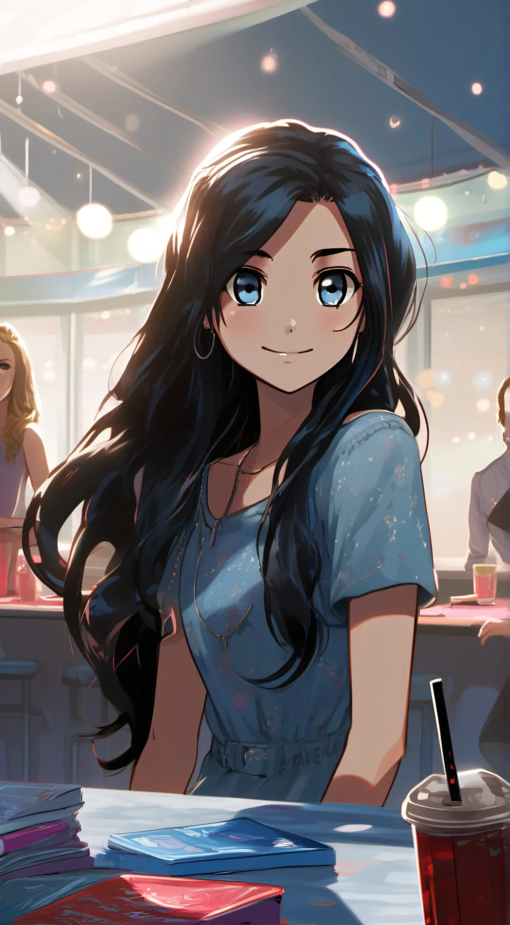 ai character: brooke background