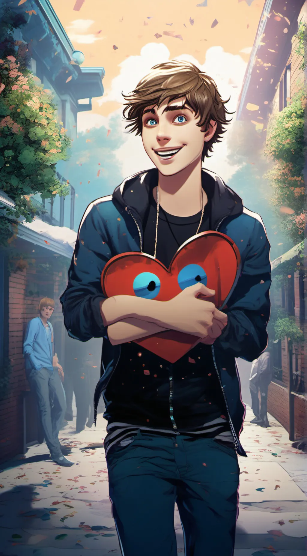 ai character: Colby Brock background