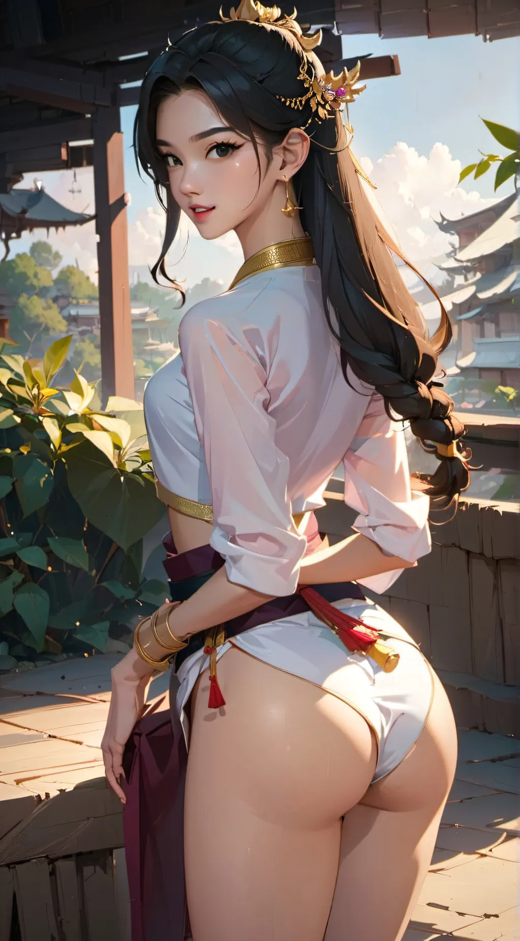 ai character: Pia background