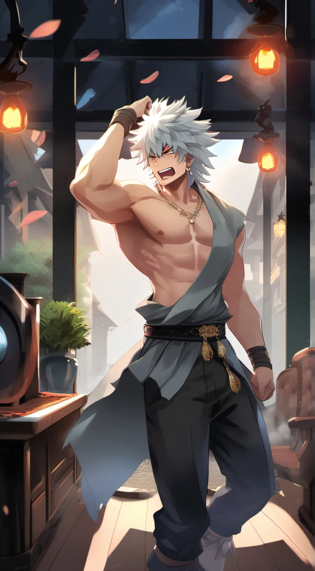 ai character: mha background