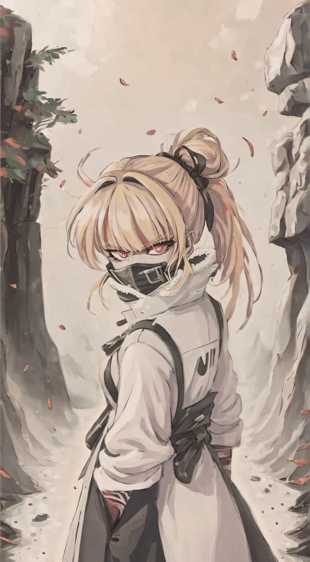 ai character: toga  background