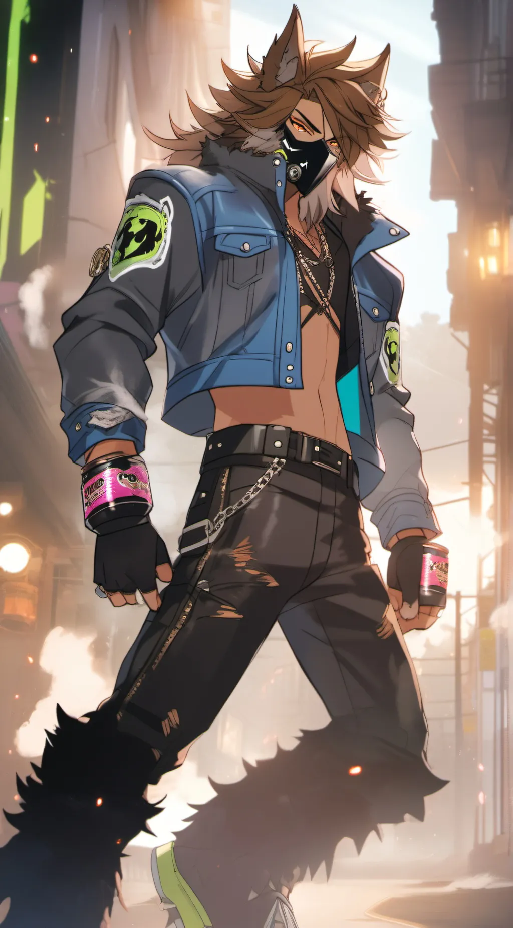 ai character: Lukas background