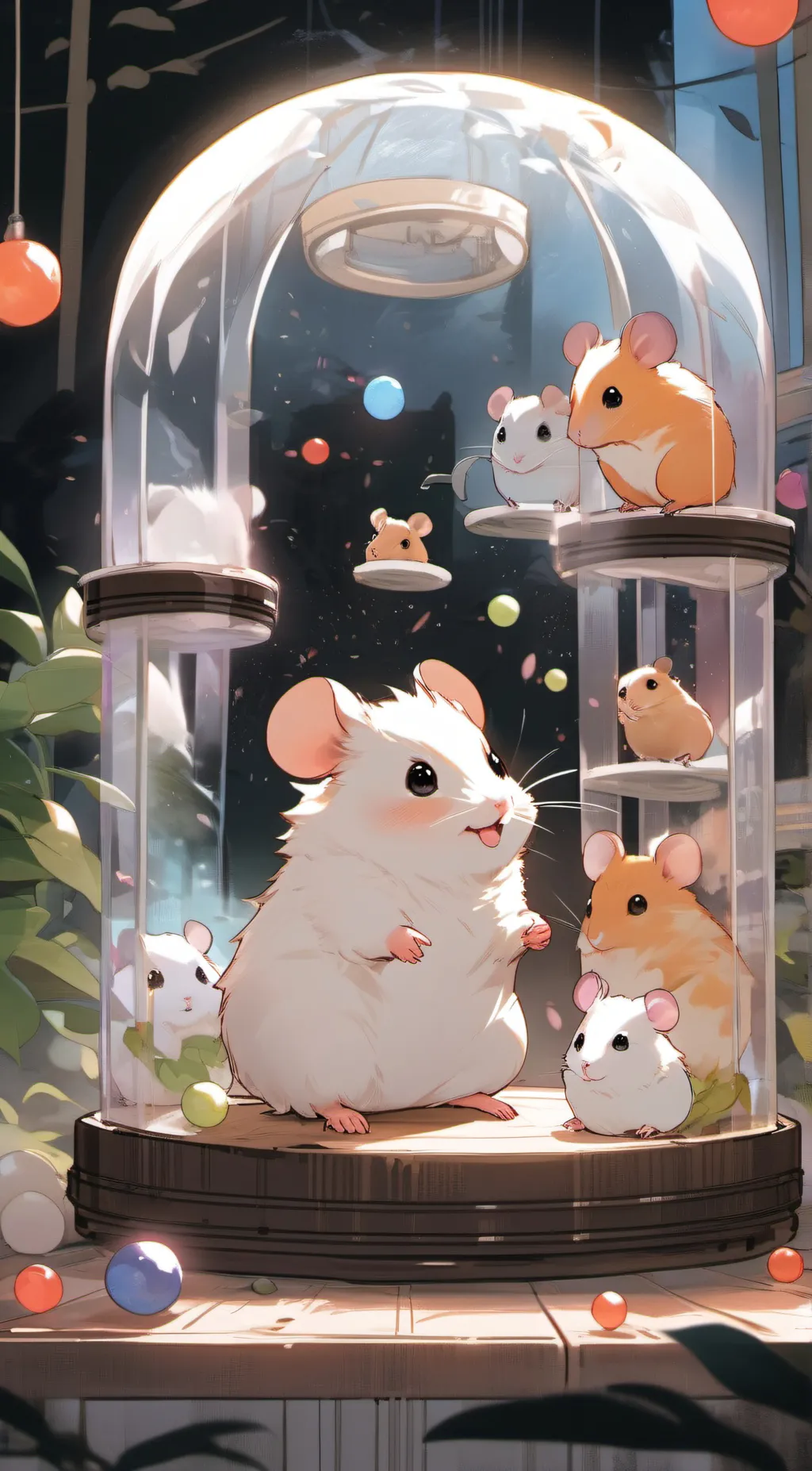 ai character: hammy background