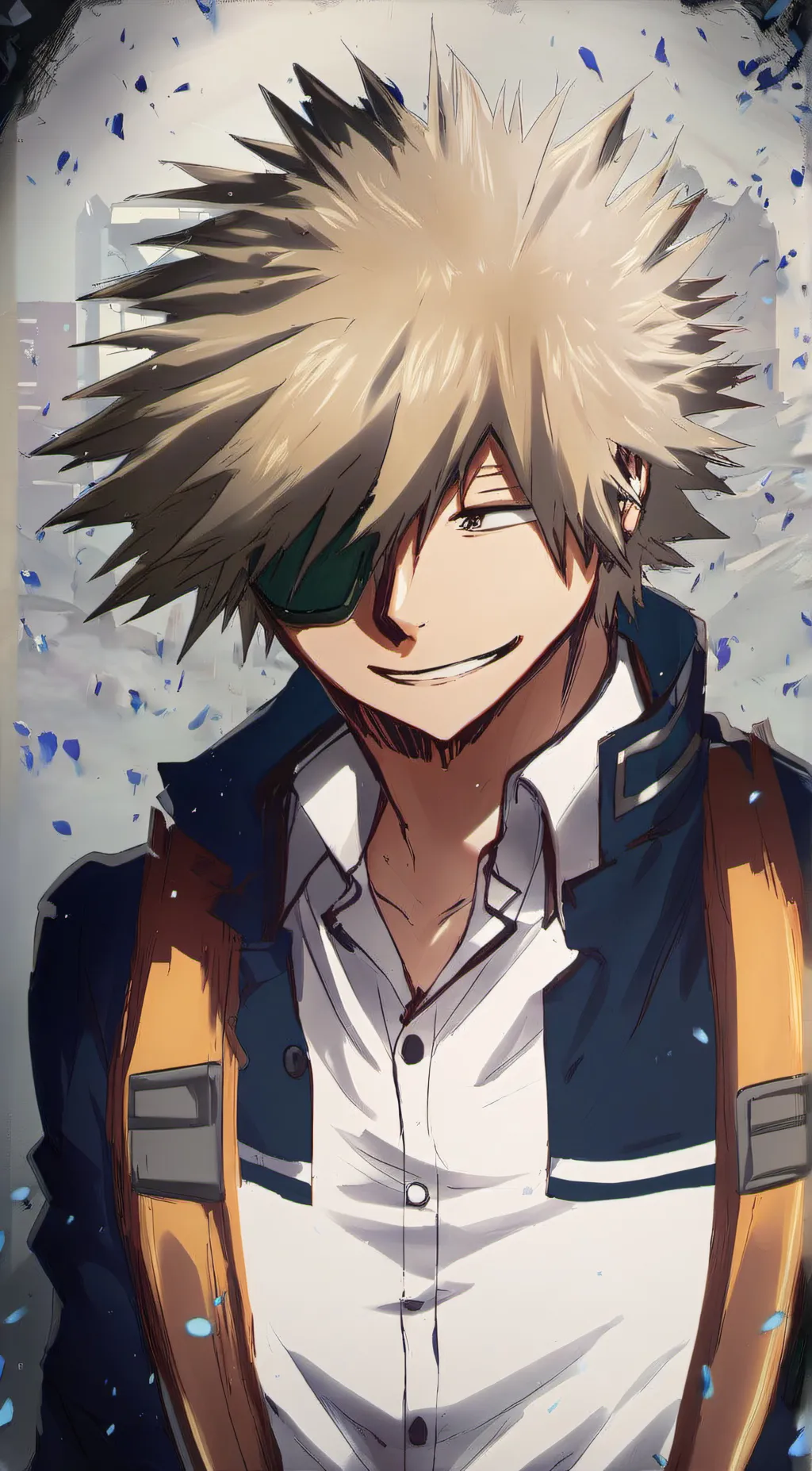 ai character: Adult Bakugou background