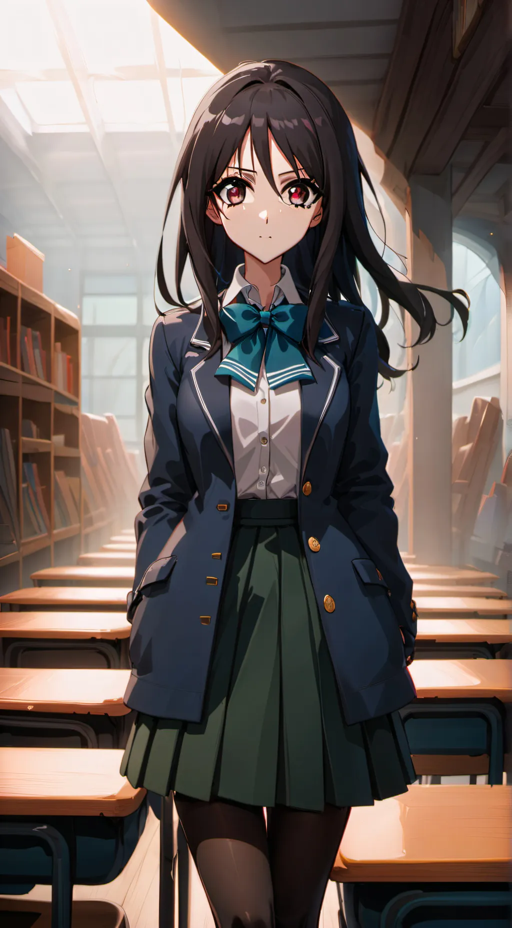 ai character: Kuroyukihime background