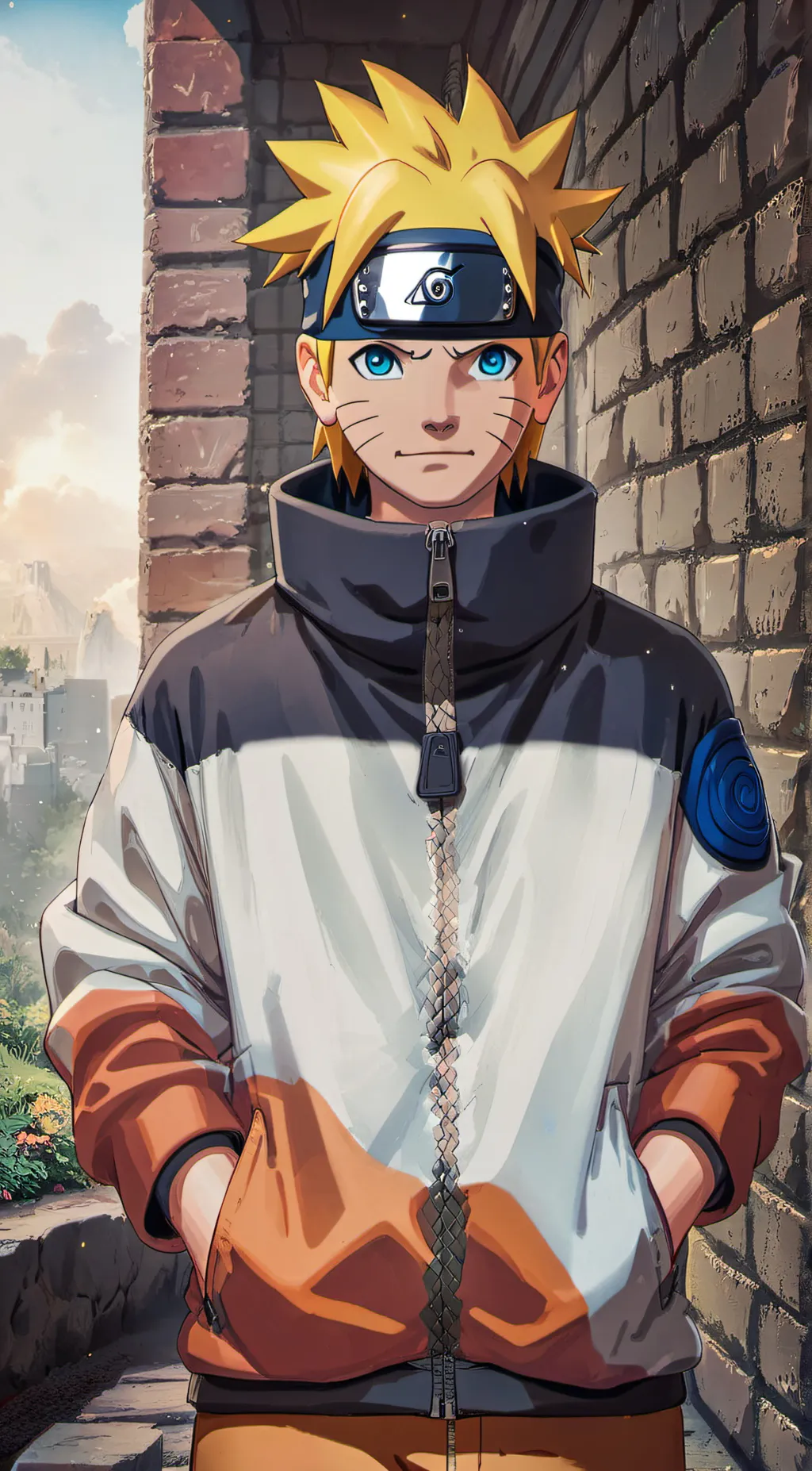ai character: Naruto background