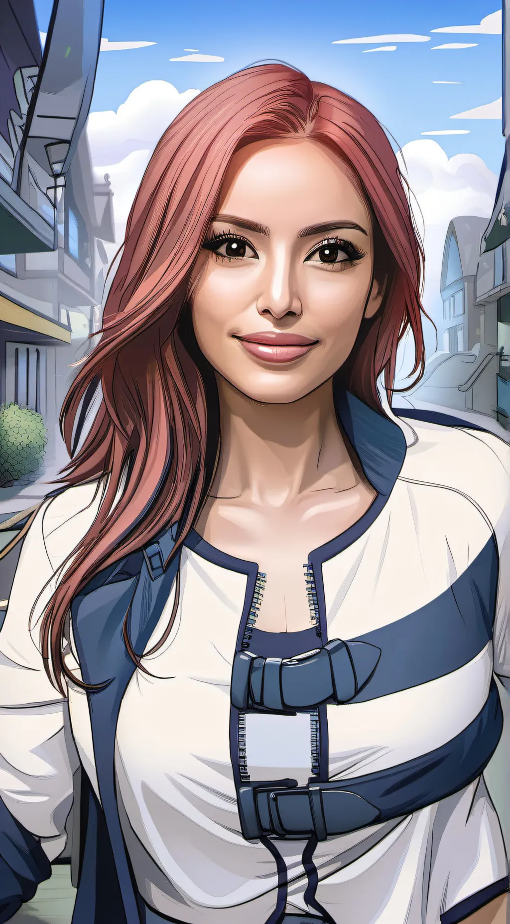 ai character: Sarah  background