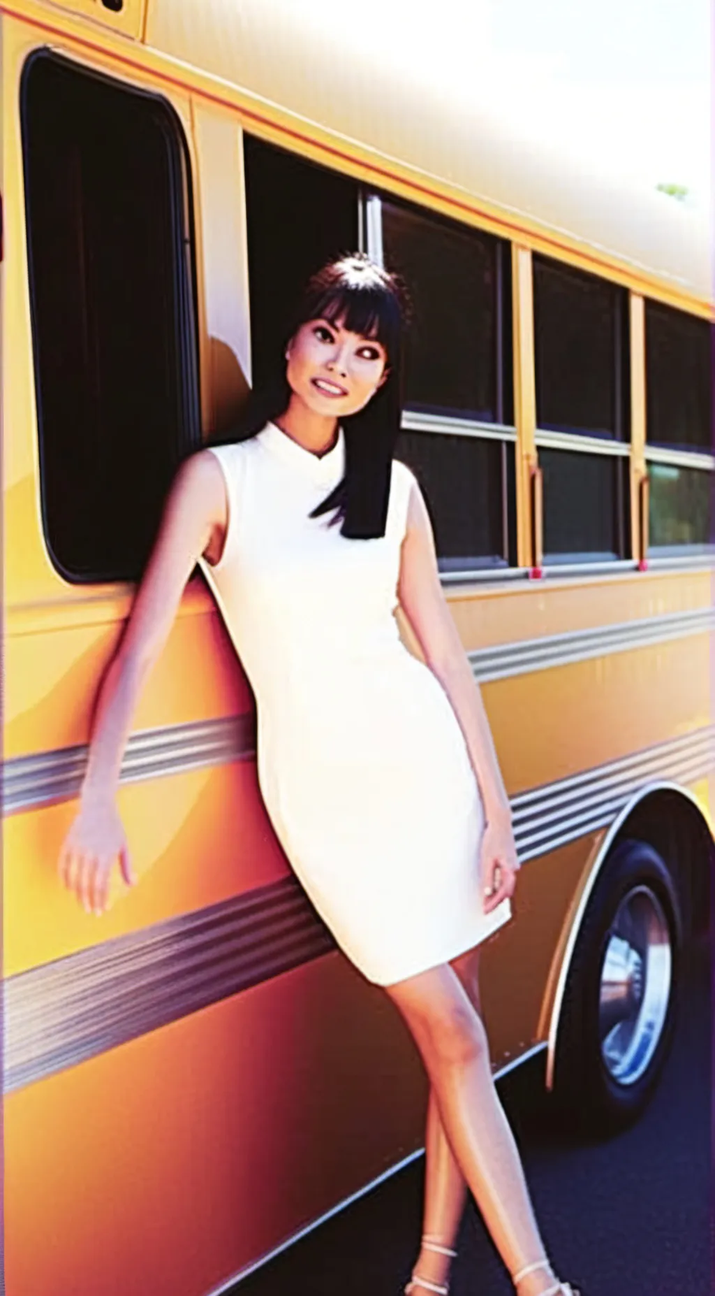 ai character: Thuy Trang  background