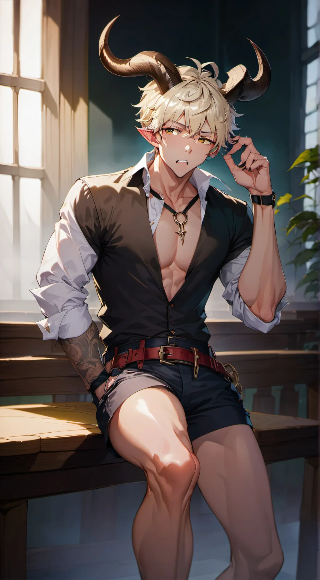 ai character: Zenith Nightshade background