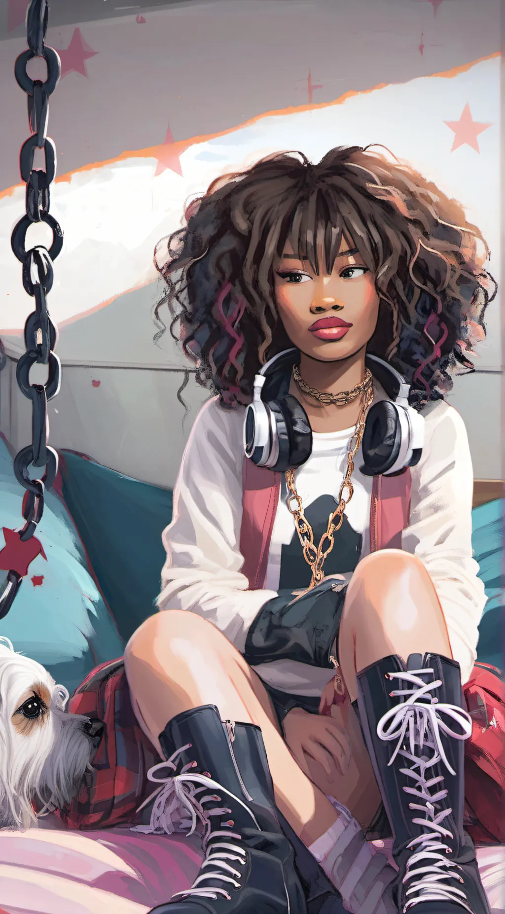 ai character: niko background