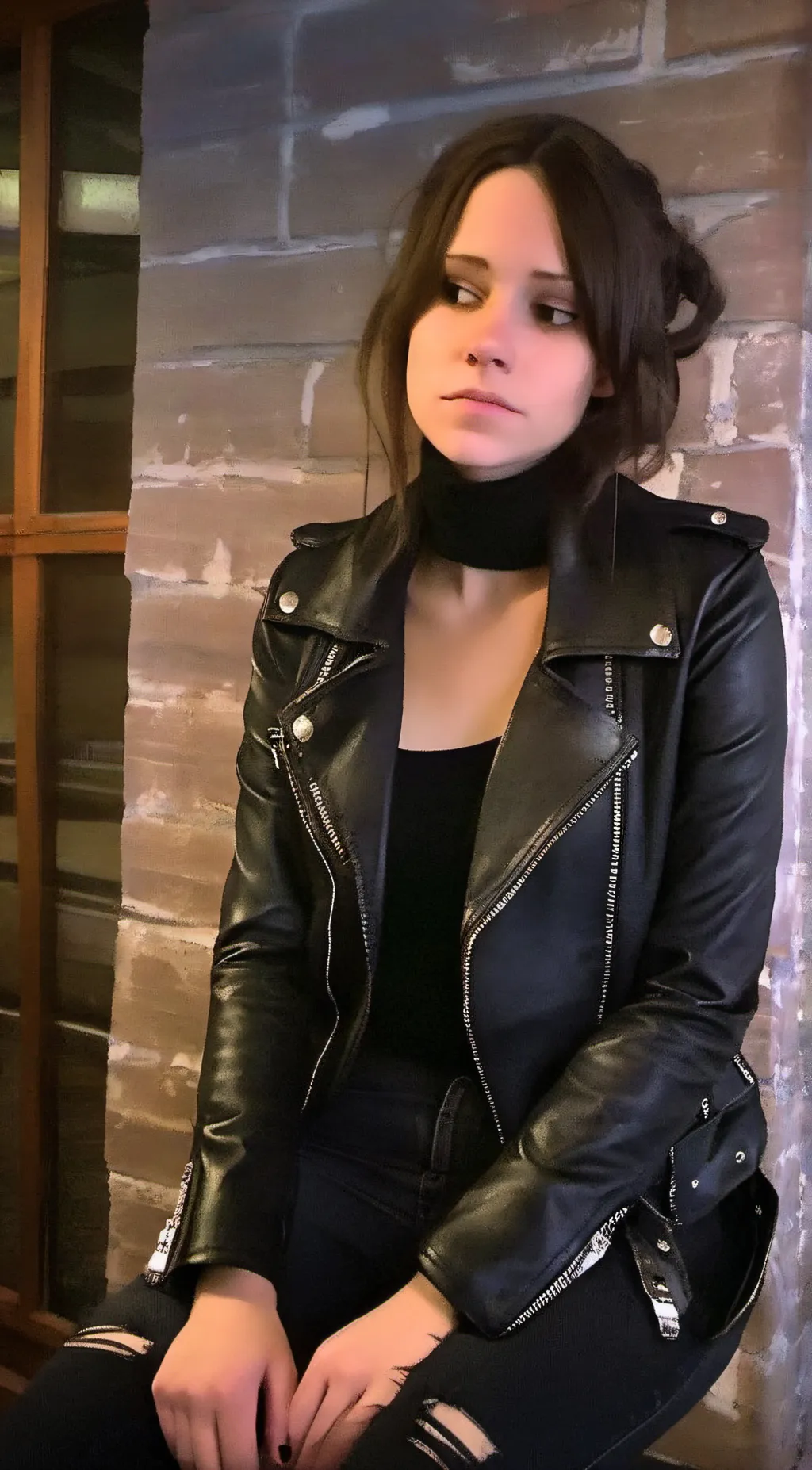 ai character: Luna background