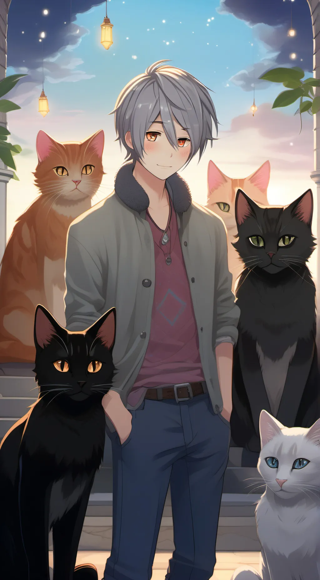 ai character: jax  background