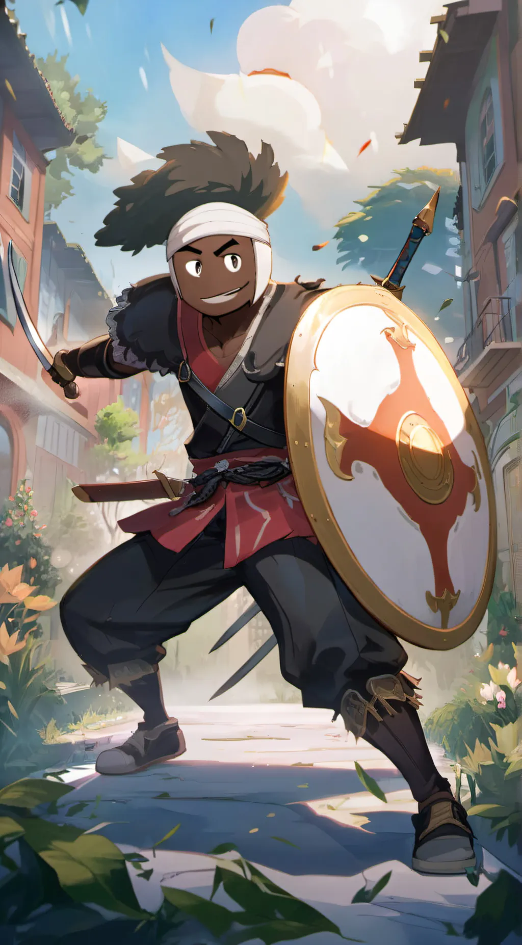 ai character: keef background