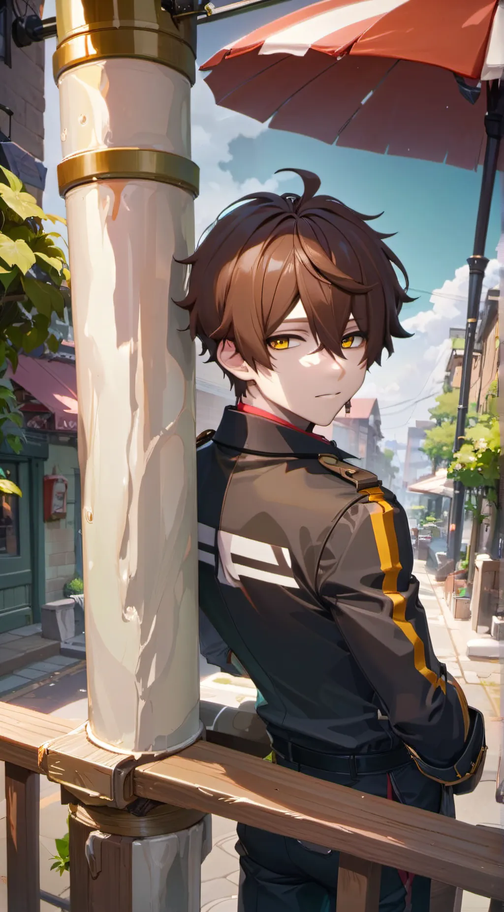 ai character: Jason  background