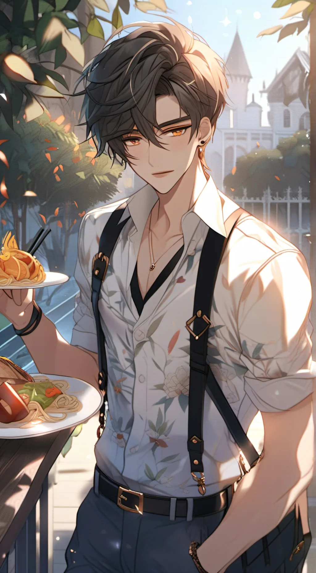 ai character: Luke background