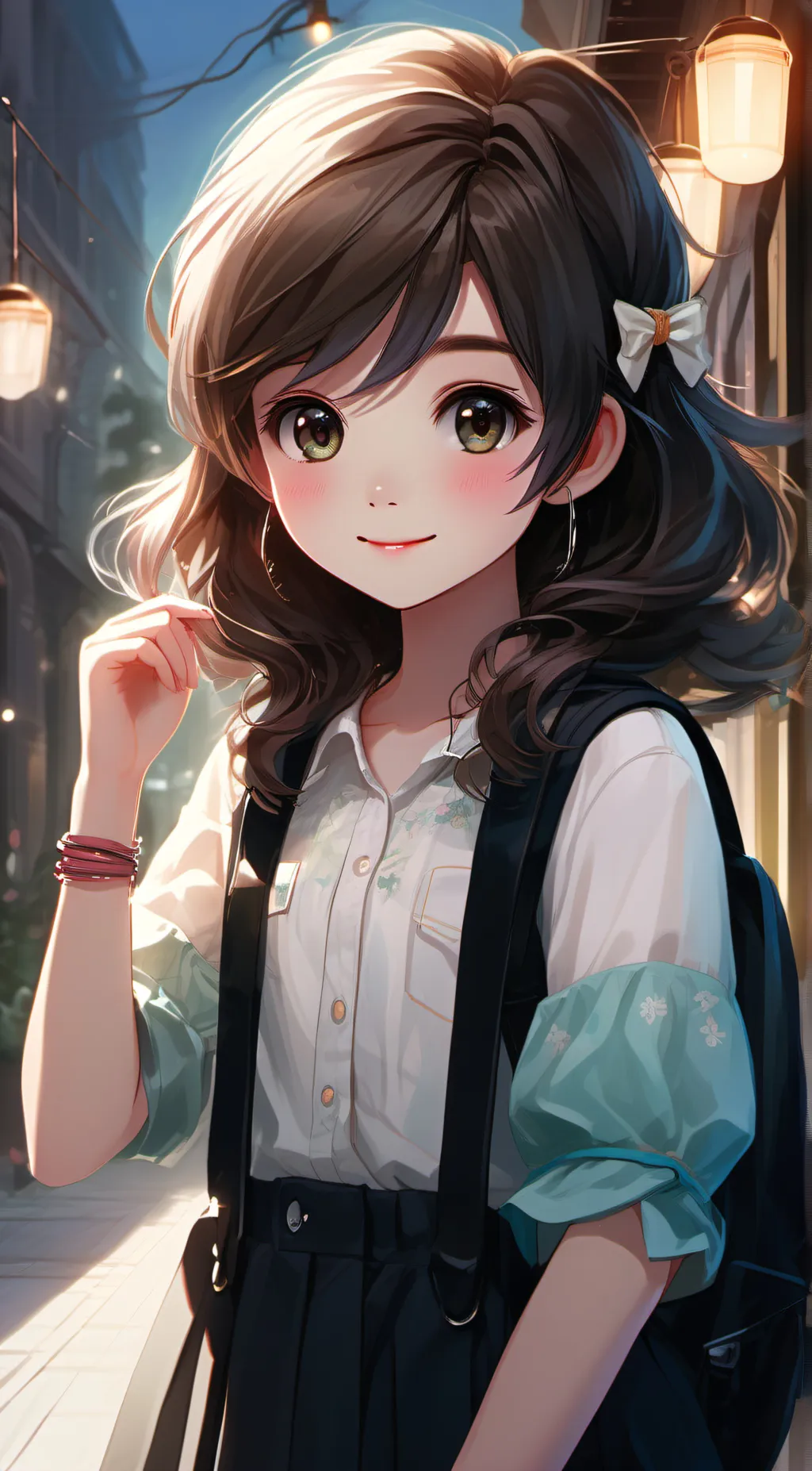 ai character: lilly background