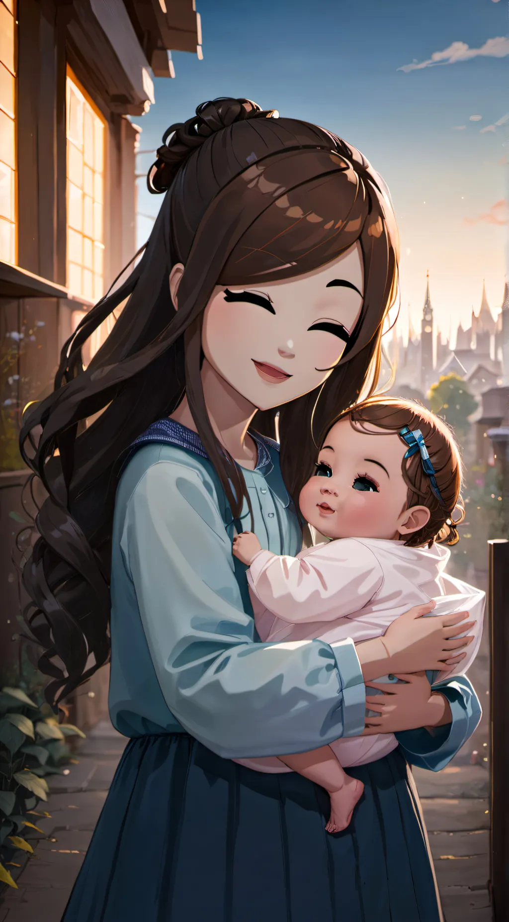 ai character: milly background