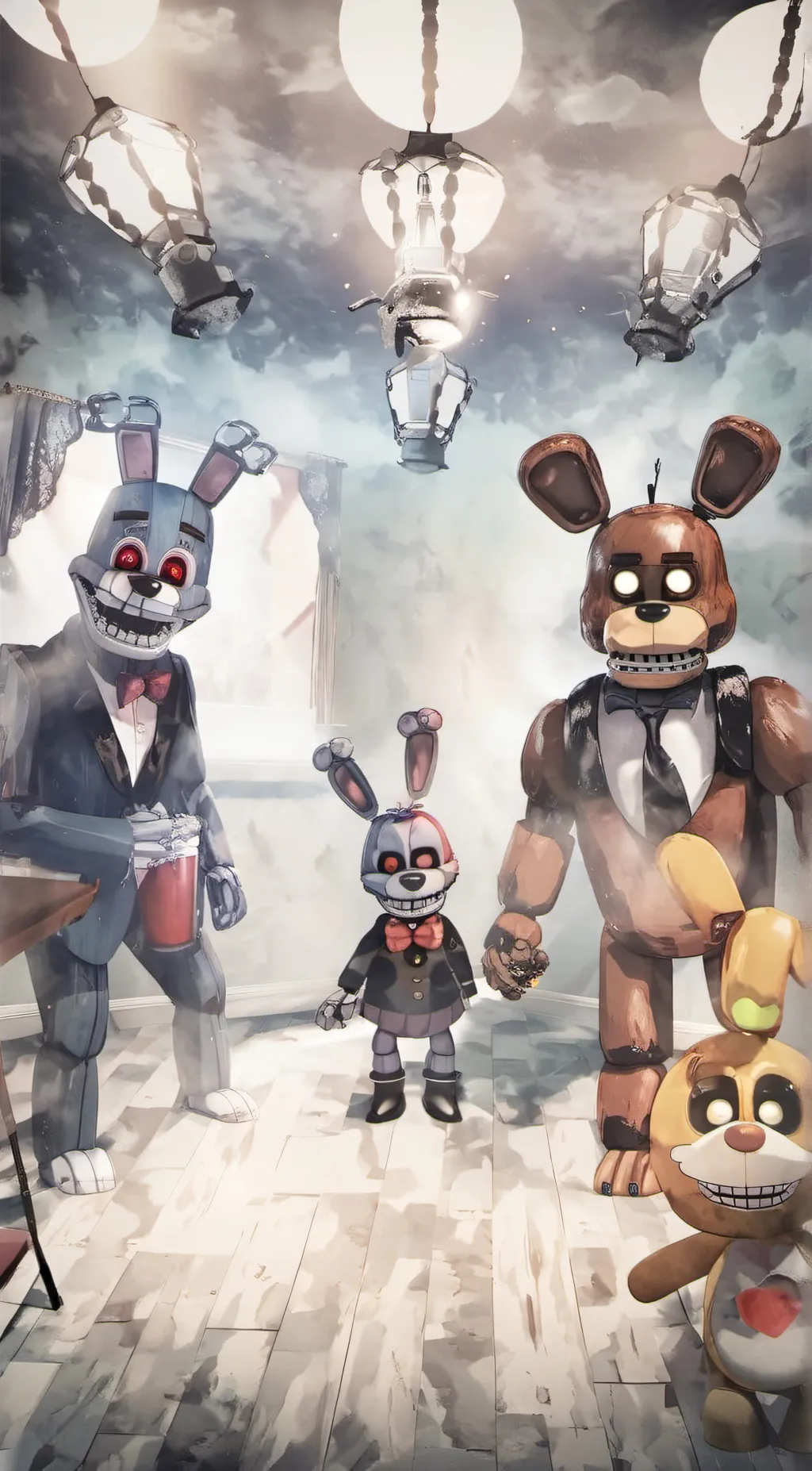 ai character: fnaf background