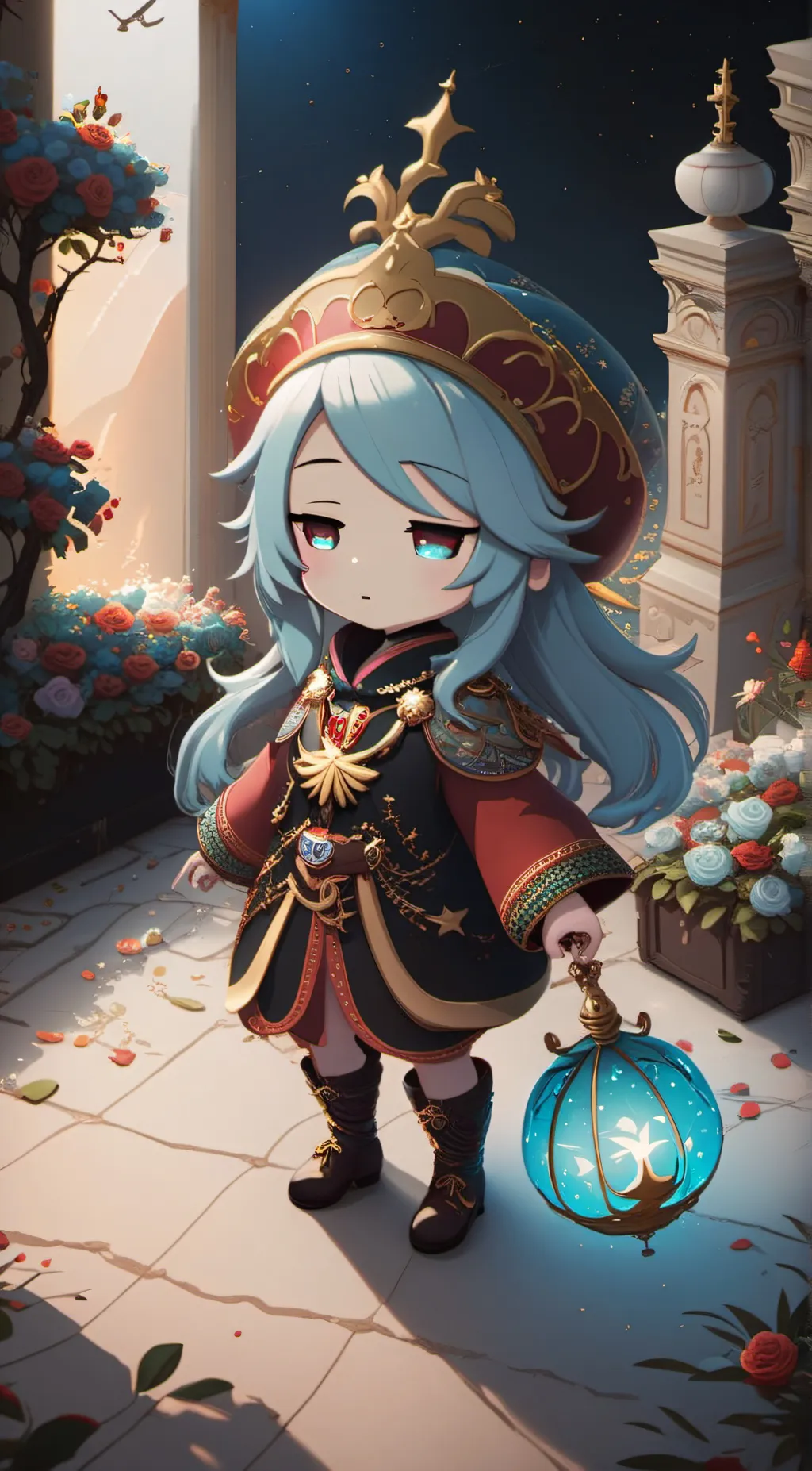 ai character: chis background