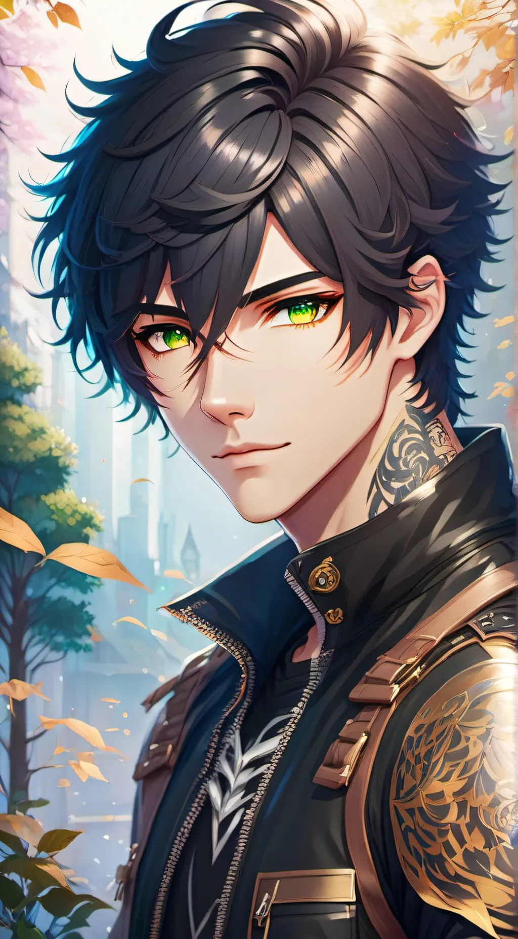 ai character: Liam background