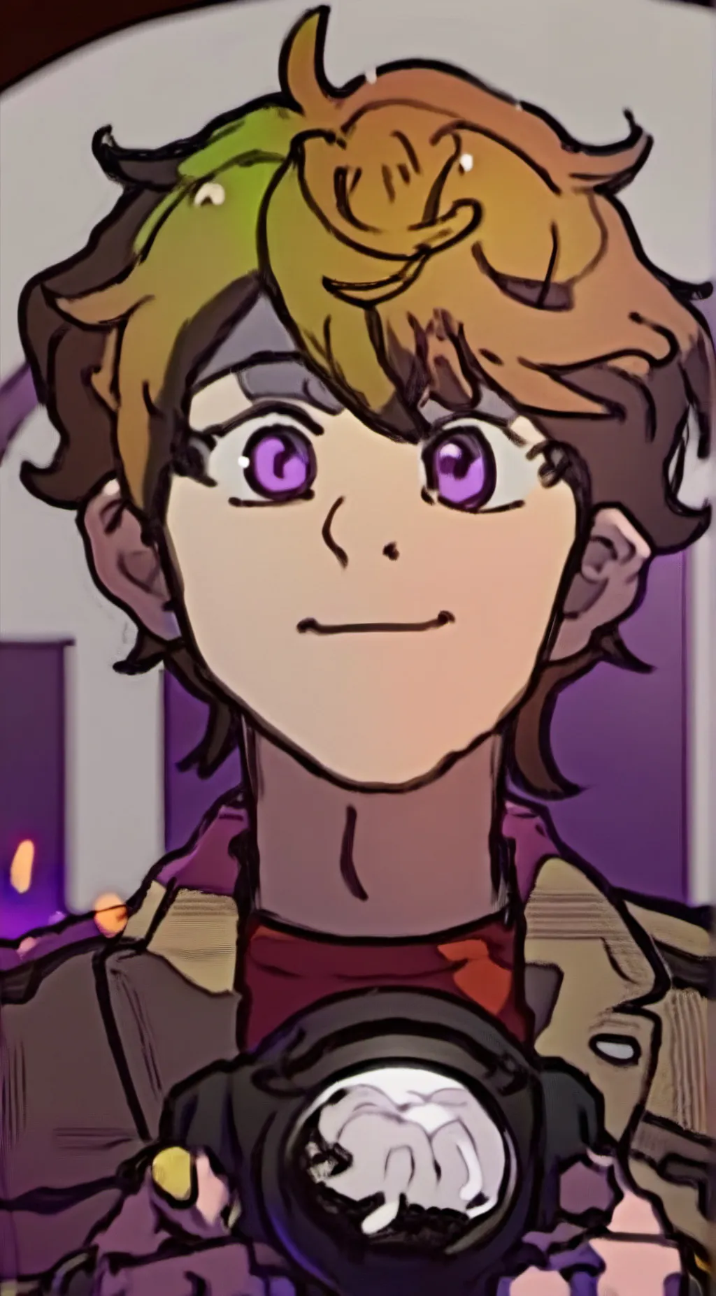 ai character: C.C Afton background