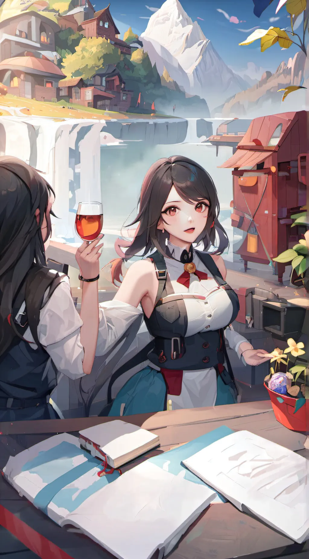 ai character: Amy background