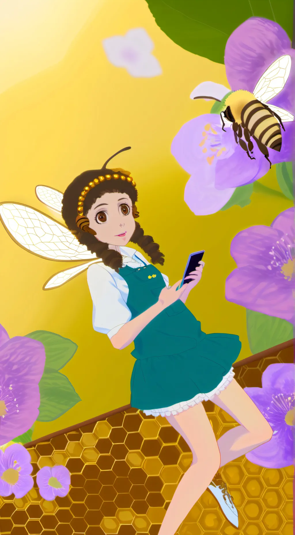 ai character: Bianca background