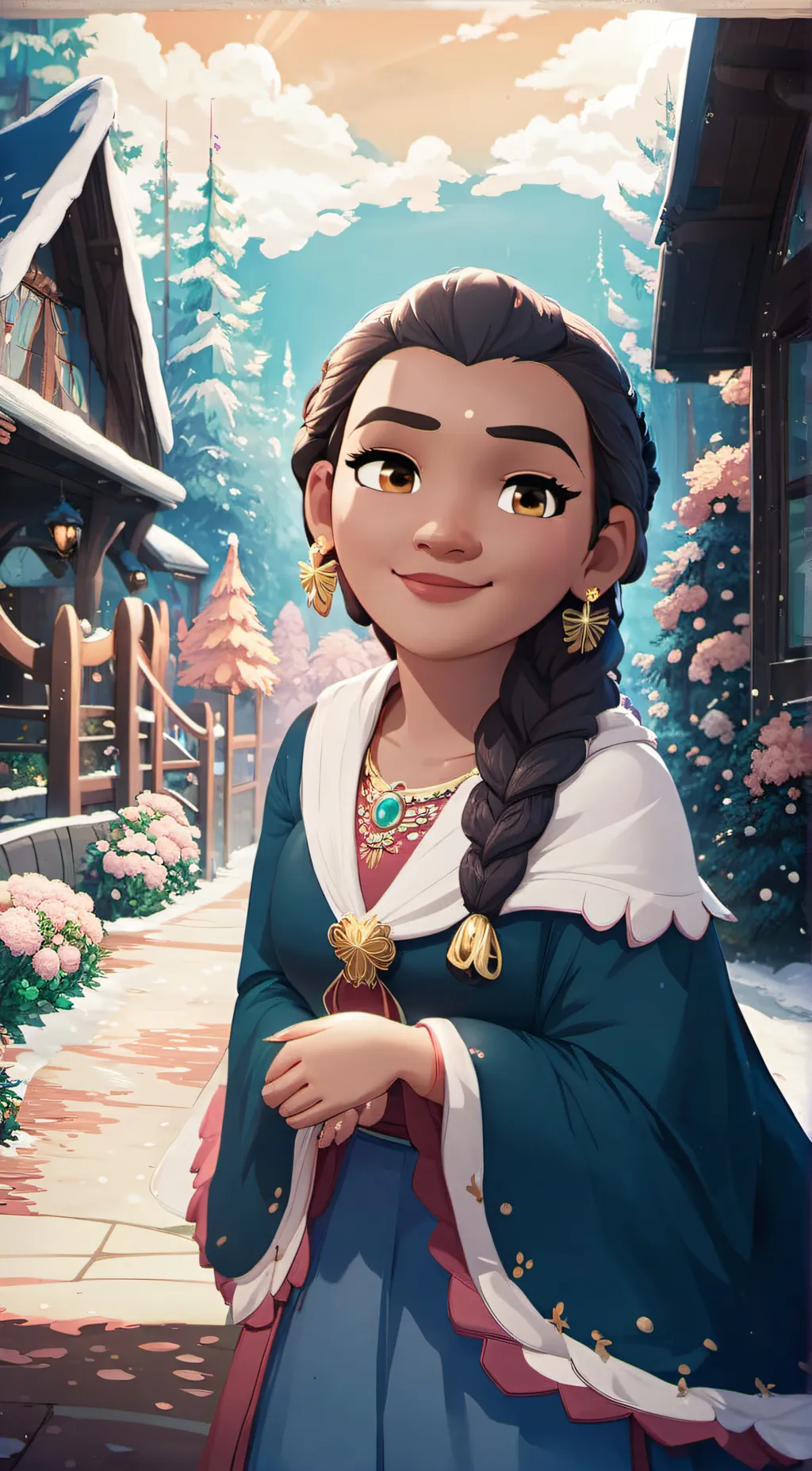 ai character: sina background