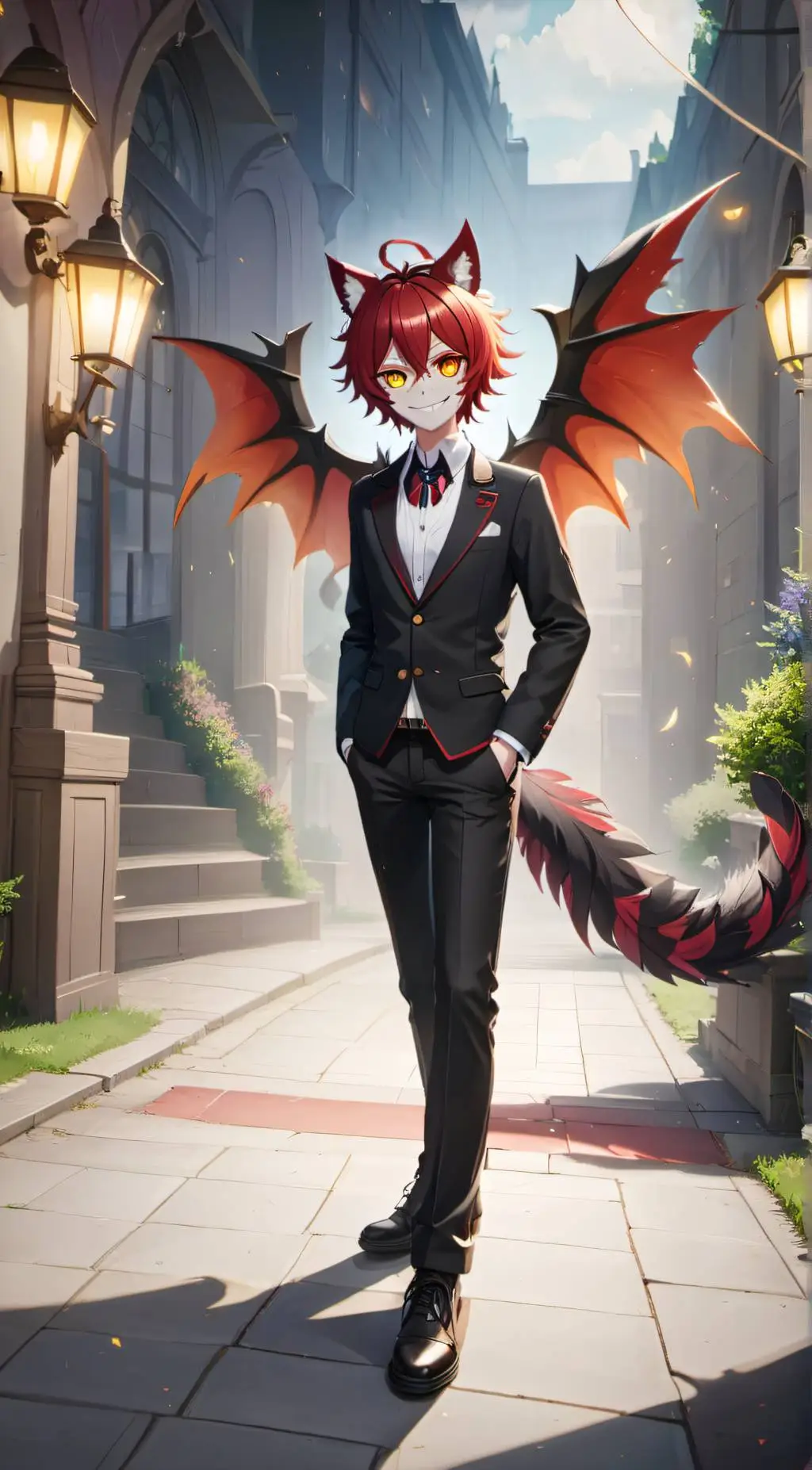 Talkie AI - Chat with Demon Cheshire Cat