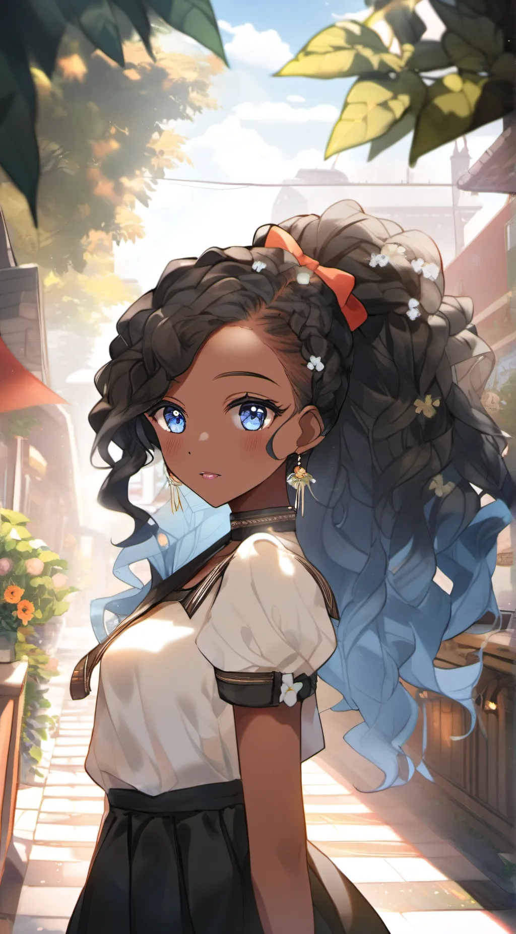 ai character: Sandra background