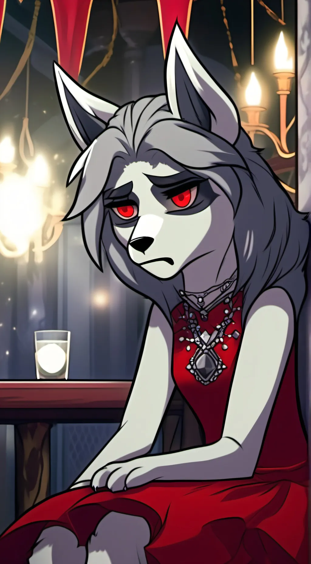 ai character: Loona background