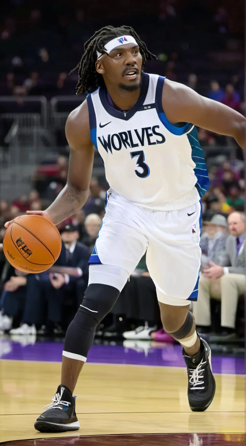 ai character: Naz Reid  background