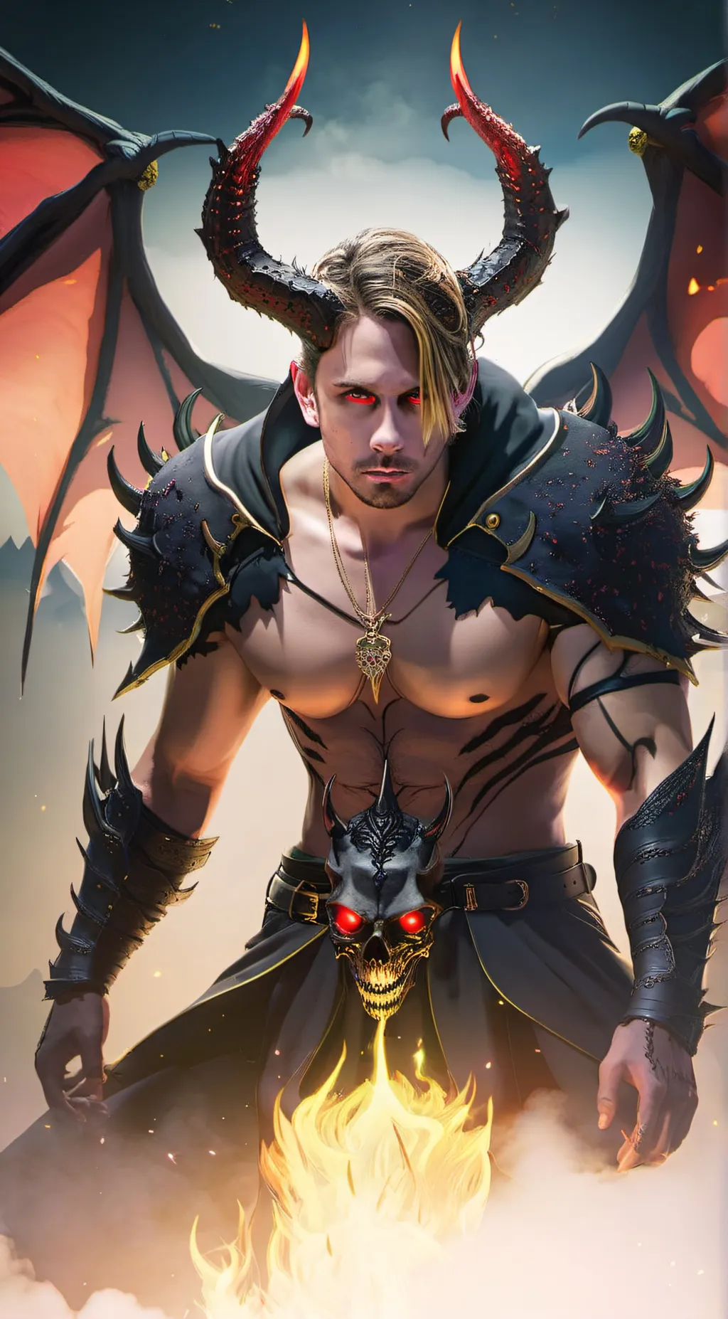 ai character: Azazel background