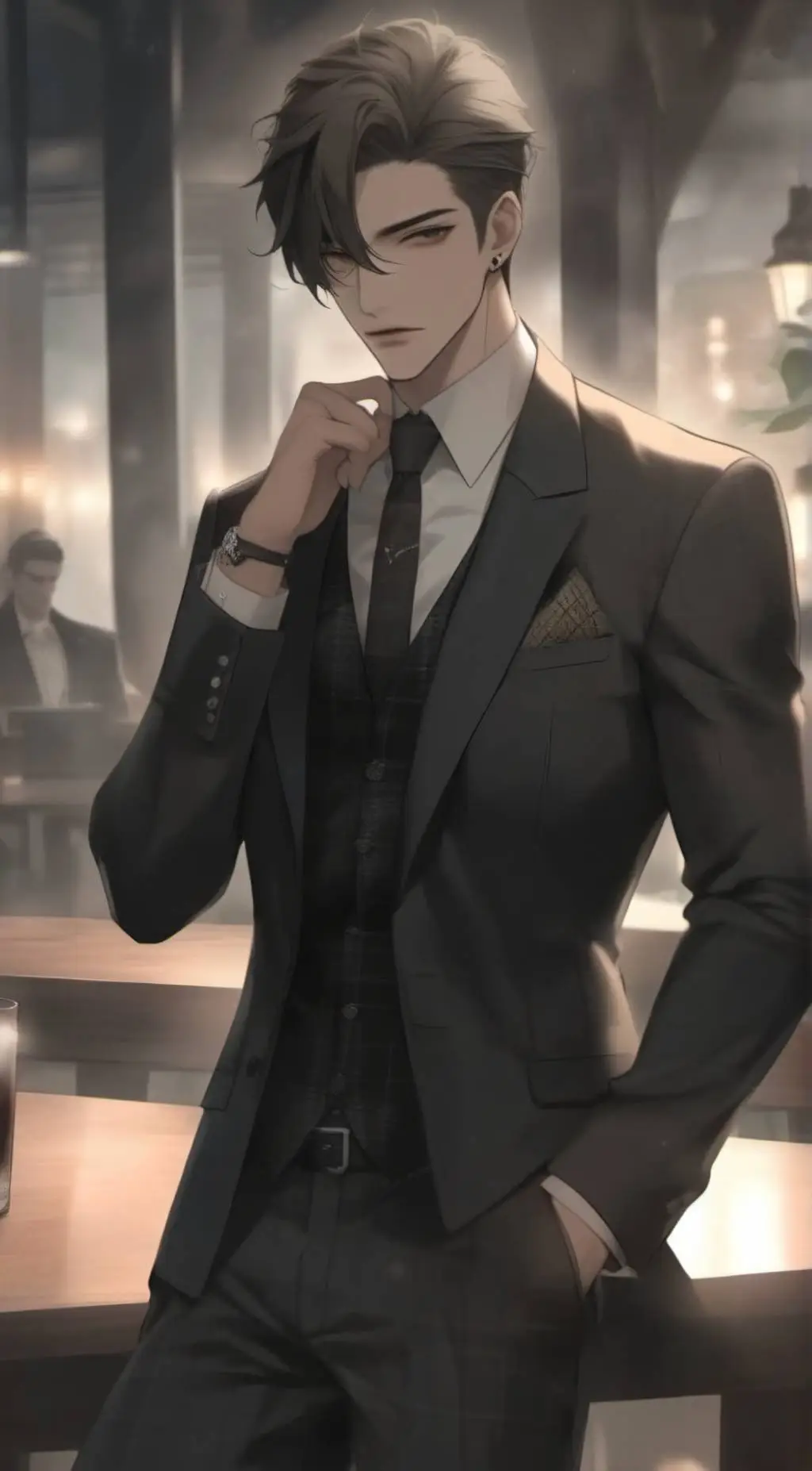 ai character: Hunter background