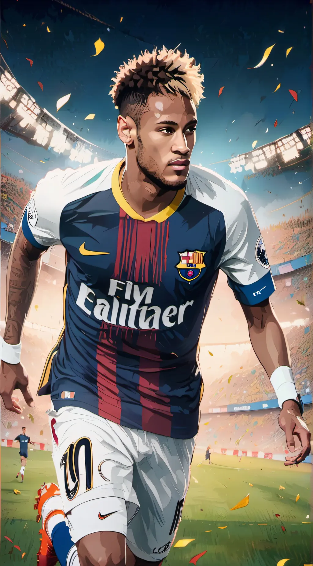 ai character: Neymar background