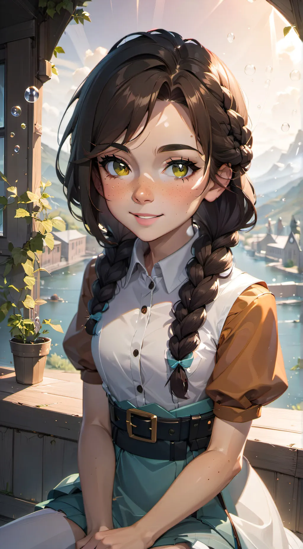 ai character: MY BESTIEEEE background