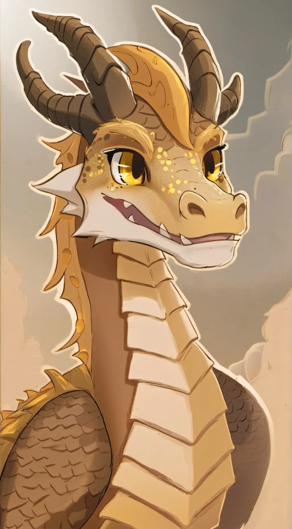 ai character: qibli background