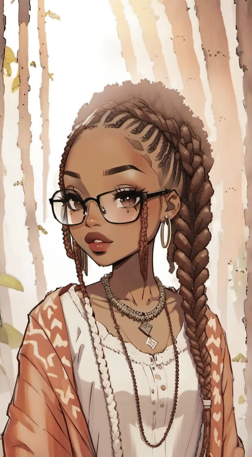 ai character: Lexie background