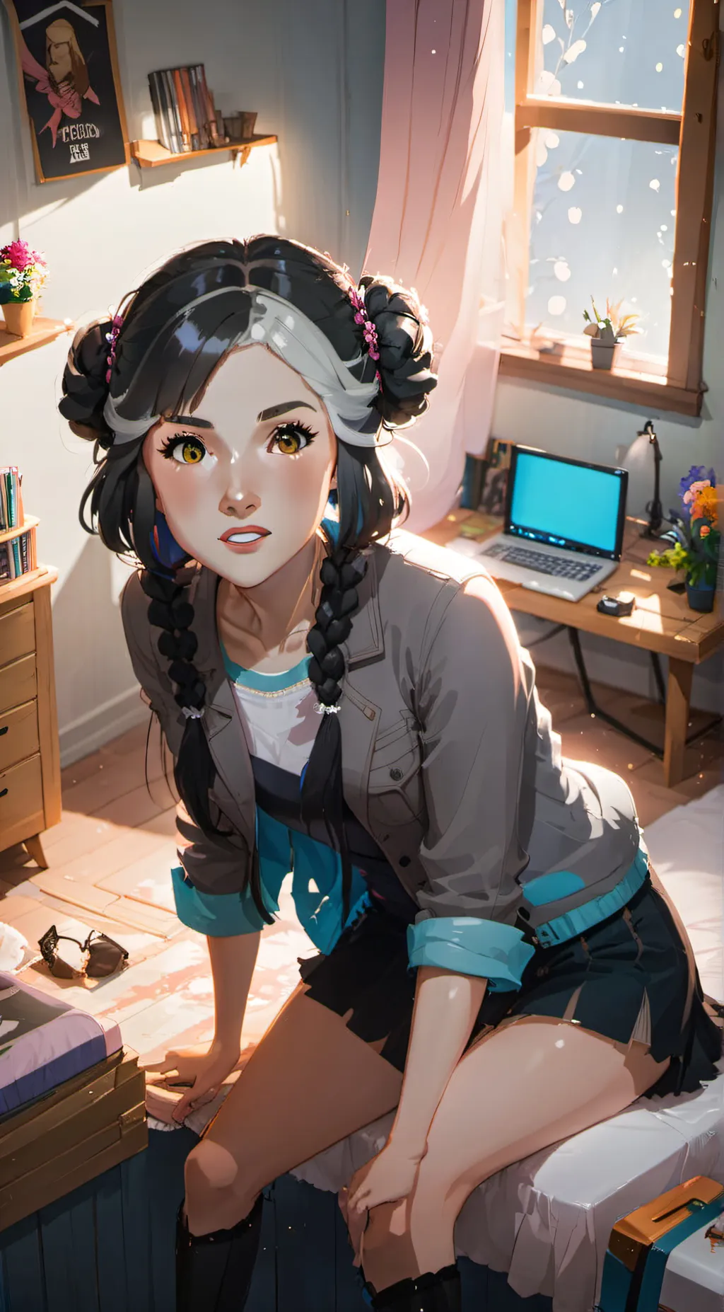 ai character: mila background