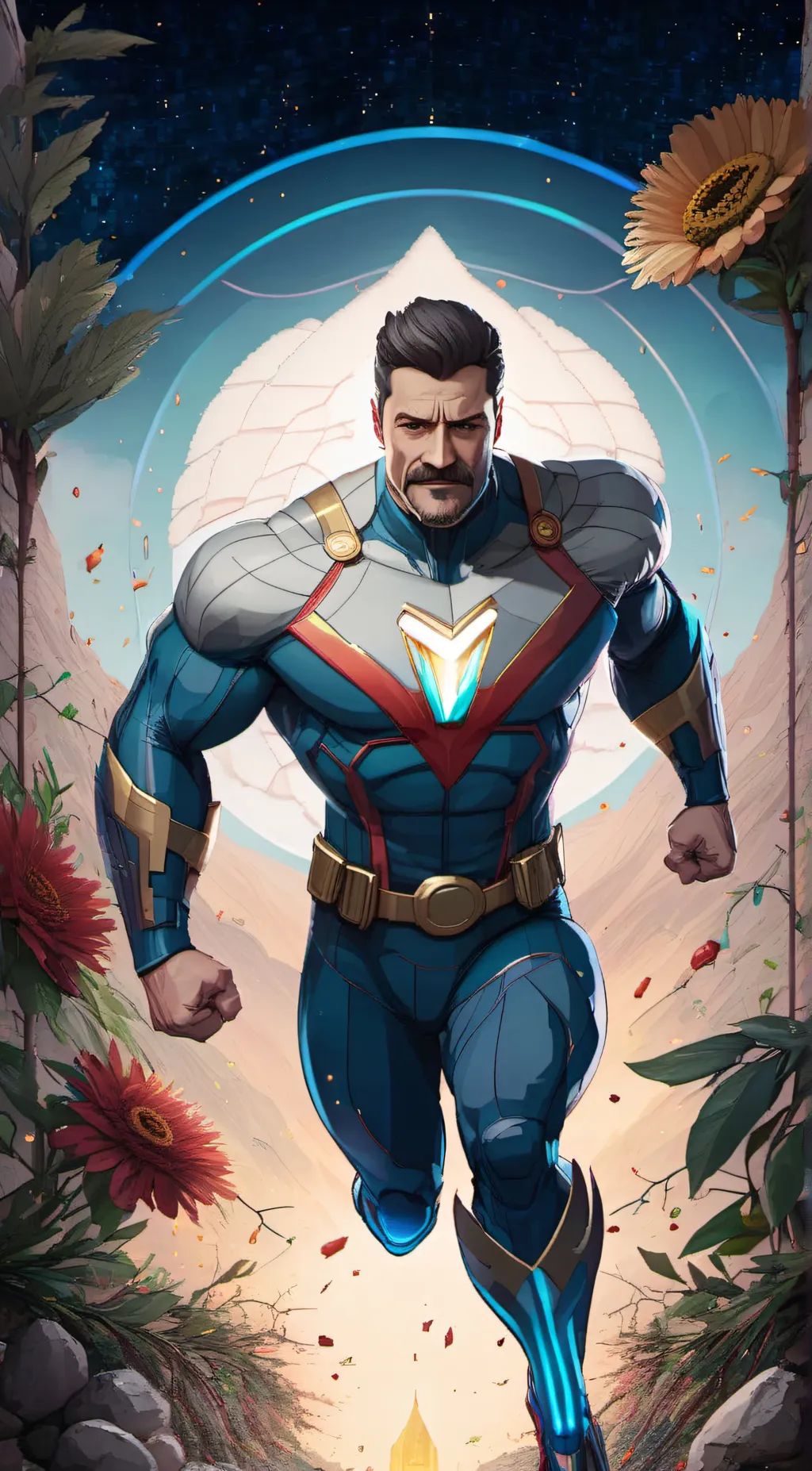 ai character: Omni man background