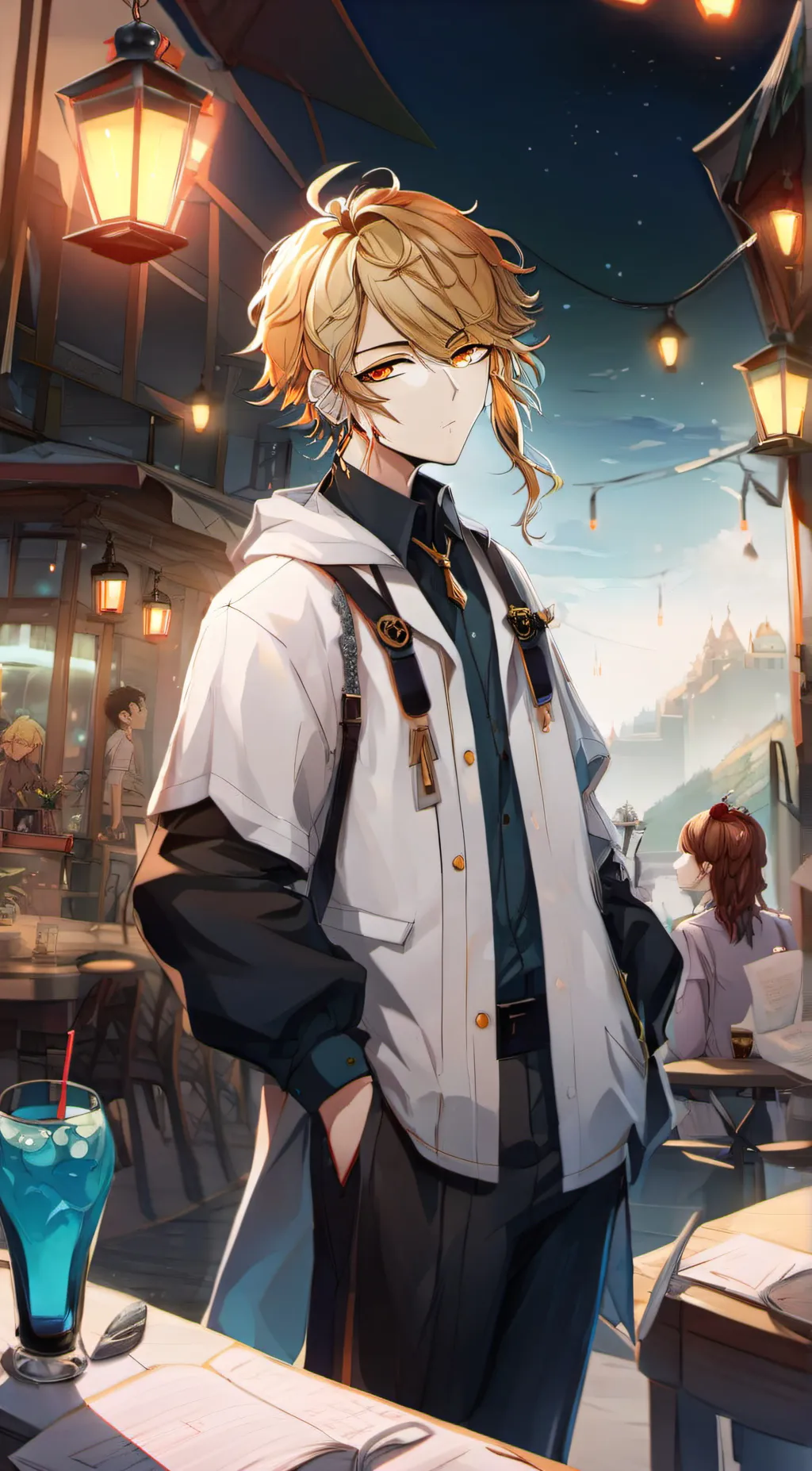 ai character: max background