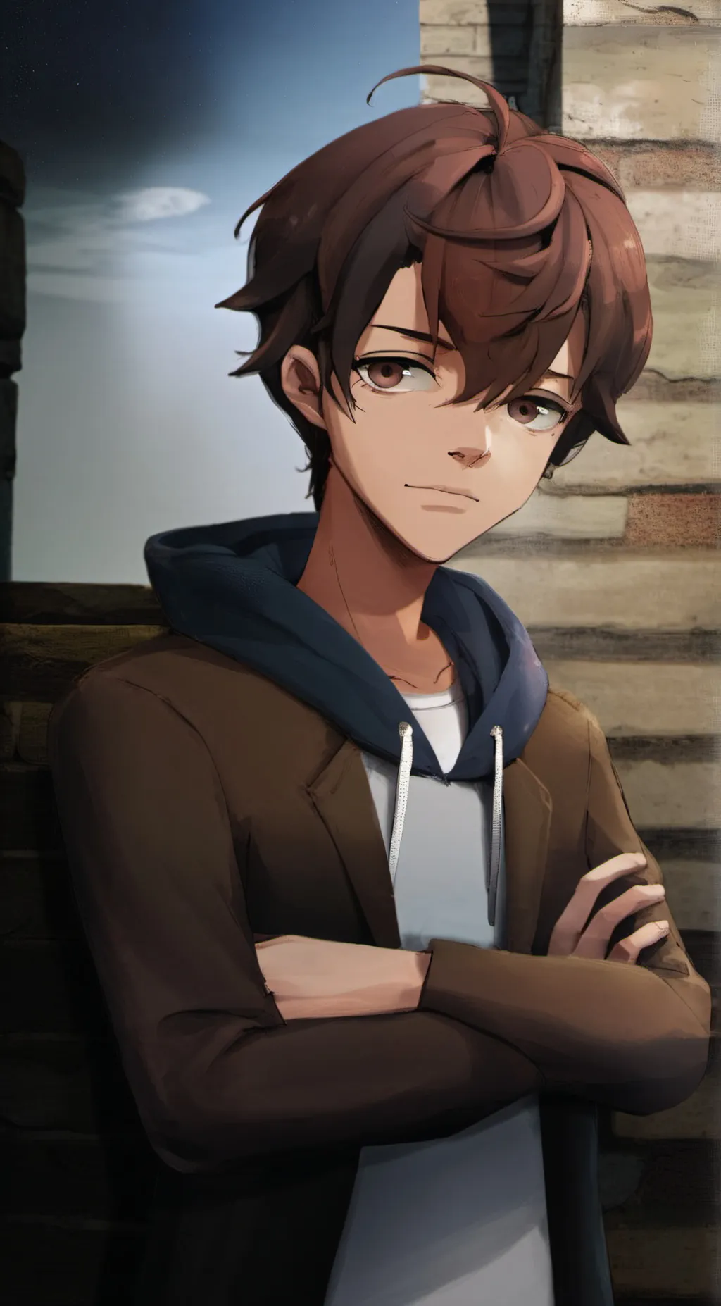 ai character: Haru Haruki background