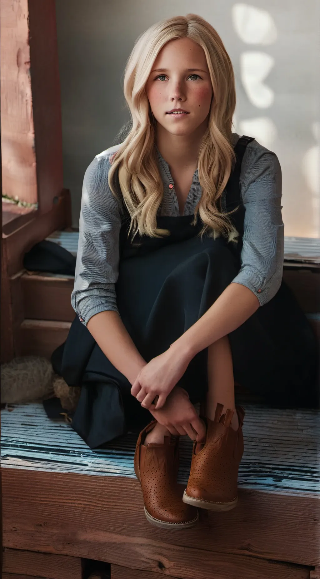 ai character: avery anna  background