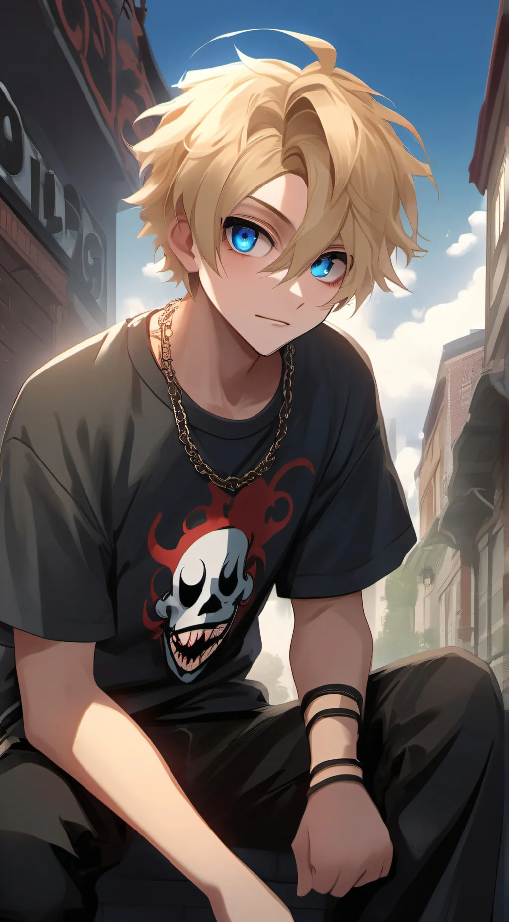 ai character: zavin background