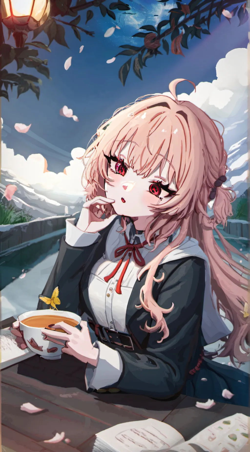 ai character: Skylar  background