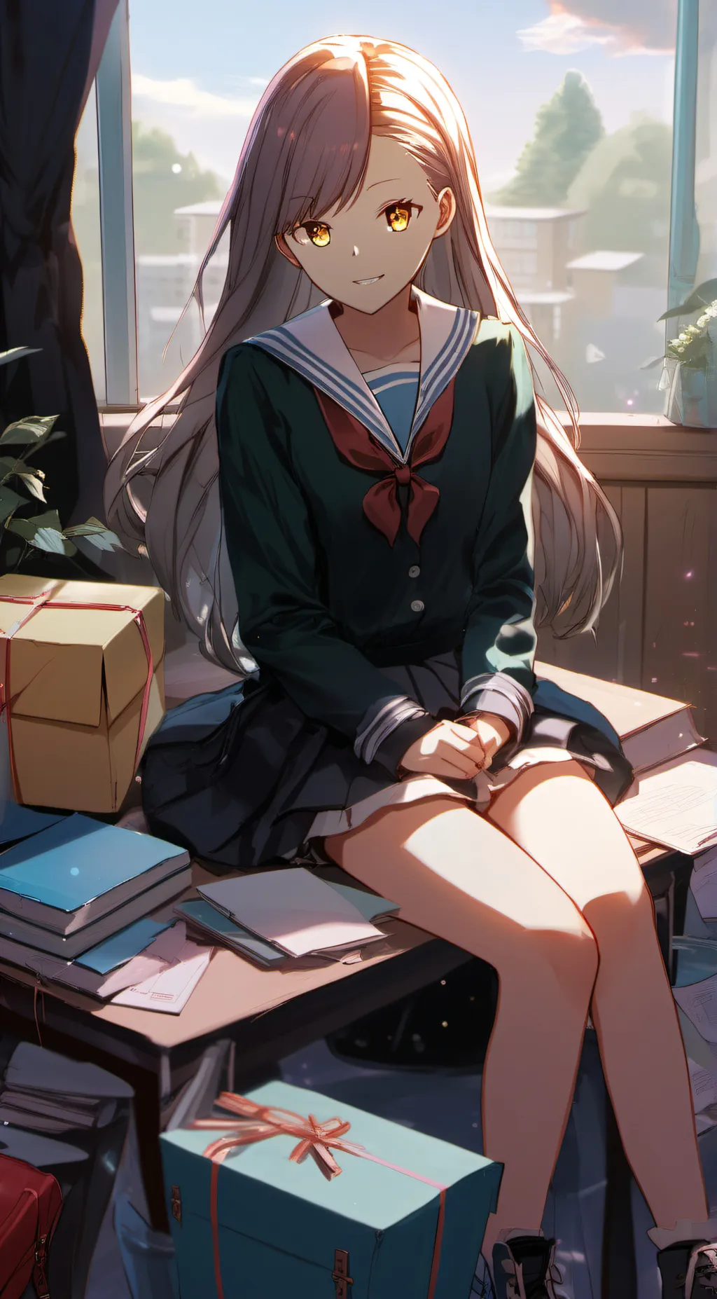 ai character: Alice Myers background