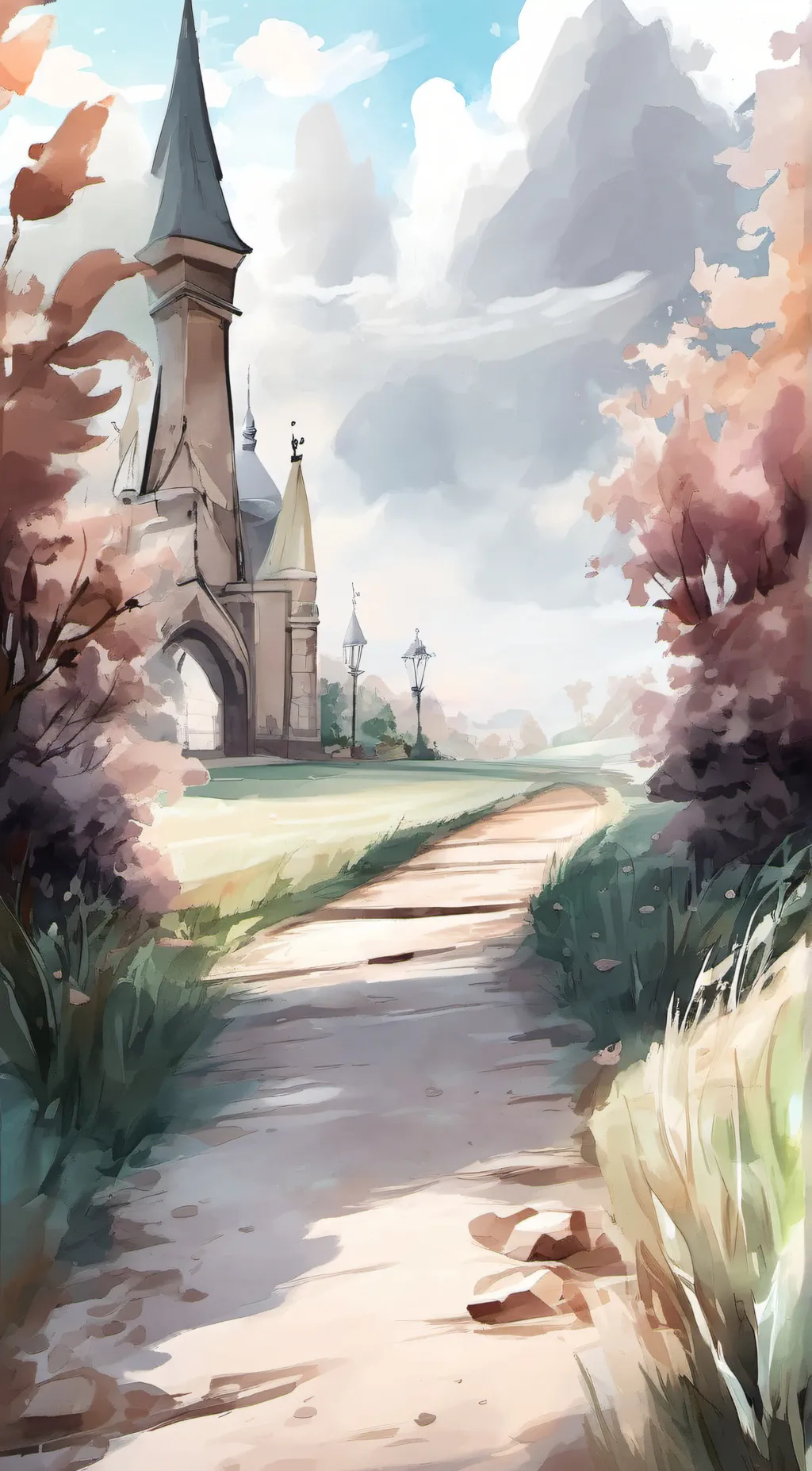 ai character: Life background