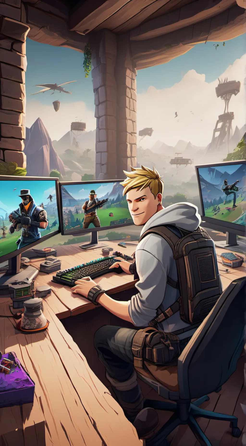 ai character: Jack  background