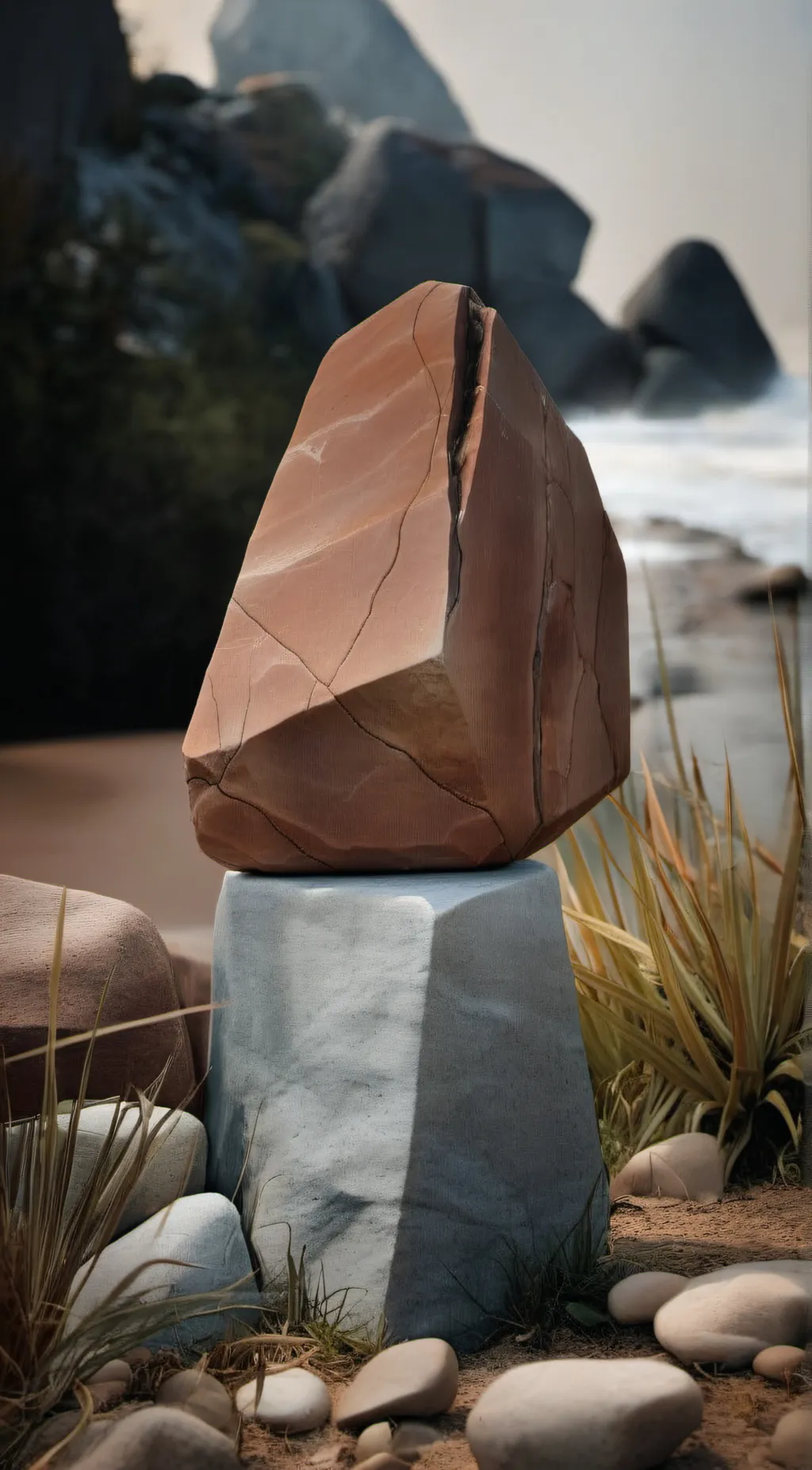 ai character: rock  background